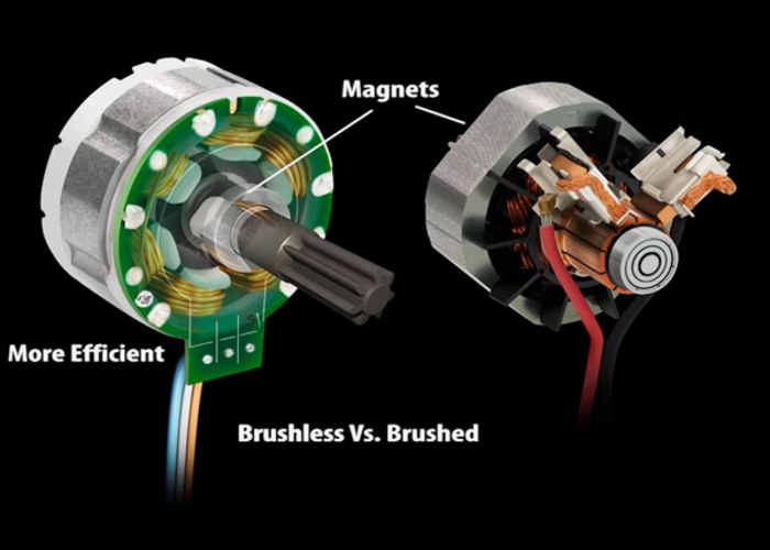 brushed vs brushless dc motors